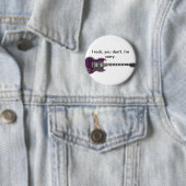 Badge Rond 5 Cm Je bascule (En situation)