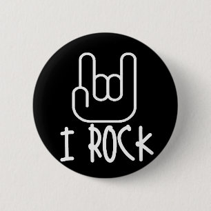 Badge Rond 5 Cm Je bascule !