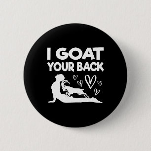 Badge Rond 5 Cm Je chèvre votre Ck drôle de chèvre yoga exercice d