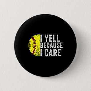 Badge Rond 5 Cm Je crie parce que je me soucie de Softll Vintage P