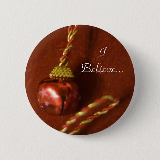 Badge Rond 5 Cm Je crois (Devant)