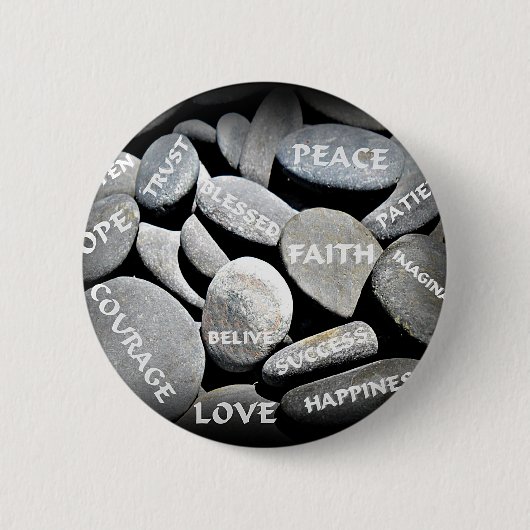 Badge Rond 5 Cm Je crois_ (Devant)