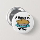 Badge Rond 5 Cm je crois au gâteau (Devant & derrière)