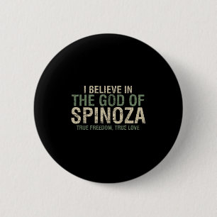 Badge Rond 5 Cm Je Crois Au Philosophe Cool Du Dieu De Spinoza Q