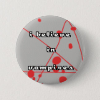Badge Rond 5 Cm Je crois en vampires