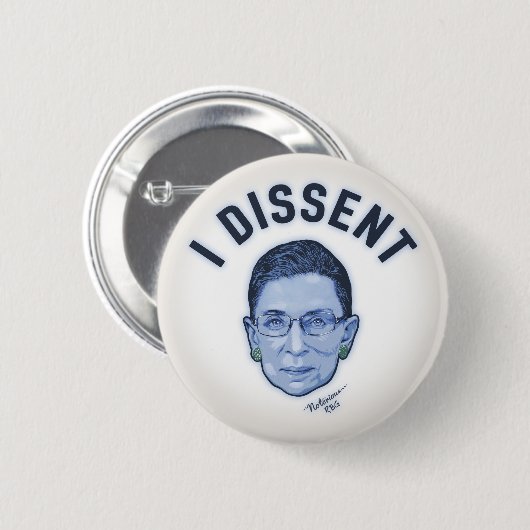 Badge Rond 5 Cm Je diffère d'opinion (Devant & derrière)