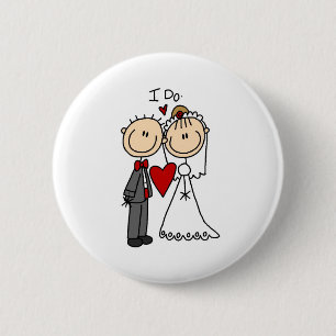Badge Rond 5 Cm Je fais le bouton de cérémonie de mariage