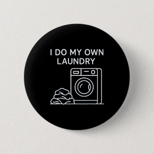 Badge Rond 5 Cm Je fais ma propre lessive minimale cette année Réa