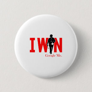 Badge Rond 5 Cm Je Gagne Google Me Chemise De Confiance Motivation