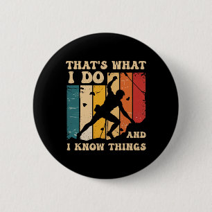 Badge Rond 5 Cm Je grimpe aux murs et je sais des choses drôles Gr