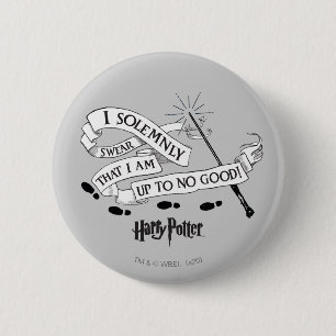 Badge Rond 5 Cm Je jure solennellement que je n'ai pas de mauvaise