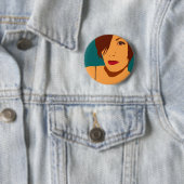 Badge Rond 5 Cm Je me demande (En situation)