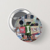 Badge Rond 5 Cm Je me lève (Devant & derrière)