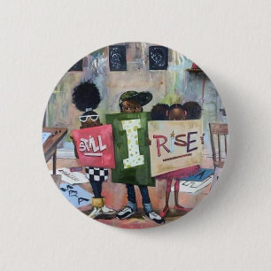 Badge Rond 5 Cm Je me lève