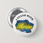 BADGE ROND 5 CM JE ME TIENS AVEC L'UKRAINE (Devant & derrière)