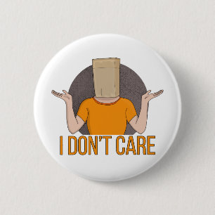 Badge Rond 5 Cm Je m'en fiche