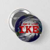 Badge Rond 5 Cm Je n'aime pas Ike (Devant & derrière)