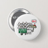 Badge Rond 5 Cm Je Ne Me Conforme Pas (Devant & derrière)
