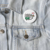 Badge Rond 5 Cm Je Ne Me Conforme Pas (En situation)