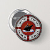 Badge Rond 5 Cm Je ne peux le prendre plus (Devant & derrière)