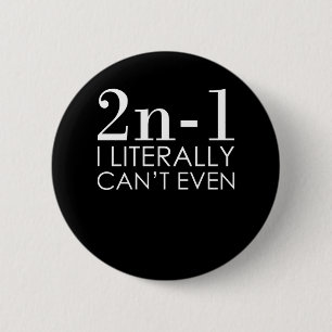 Badge Rond 5 Cm Je ne peux même pas enseigner mathématiques math