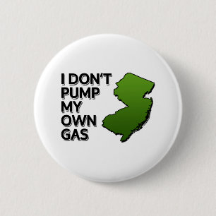 Badge Rond 5 Cm Je ne pompe pas mon propre gaz