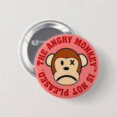 Badge Rond 5 Cm Je ne suis pas satisfait par votre représentation (Devant & derrière)