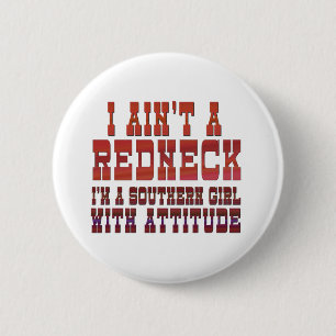 Badge Rond 5 Cm Je ne suis pas un plouc