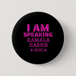 Badge Rond 5 Cm Je Parle Kamala Harris 2020 Vice-Président De