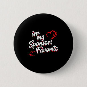 Badge Rond 5 Cm Je Parrains Favoris Drôle Citation Dit