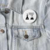 Badge Rond 5 Cm Je pense que vous réagissez trop ! (En situation)