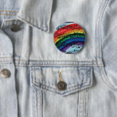 Badge Rond 5 Cm Je peux chanter un arc-en-ciel (En situation)