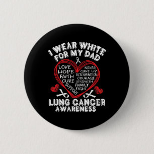 Badge Rond 5 Cm Je Porte Du Blanc Pour Mon Père Coeur Académiciens