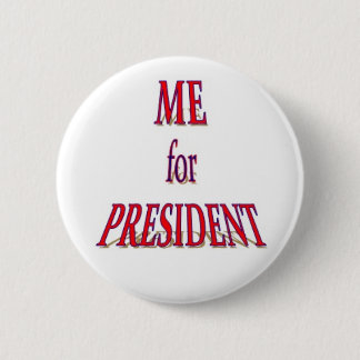 Badge Rond 5 Cm Je pour des boutons de président