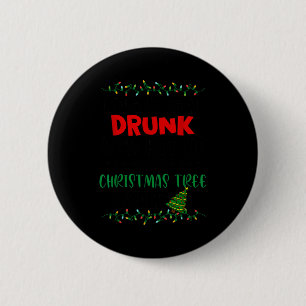 Badge Rond 5 Cm Je pourrais me saouler et installer mon sapin de N