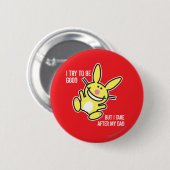 Badge Rond 5 Cm Je prends mon père (Devant & derrière)