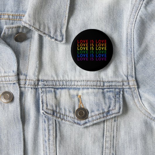 Badge Rond 5 Cm Je promets d'enseigner l'amour - Diversité, égalit (En situation)