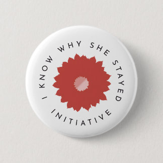 Badge Rond 5 Cm Je sais pourquoi elle est restée bouton