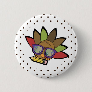 Badge Rond 5 Cm Je-sais-tout aimable Turquie