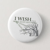 Badge Rond 5 Cm Je souhaite (Devant)