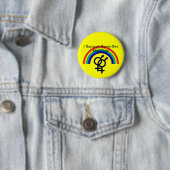 Badge Rond 5 Cm Je soutiens le mariage homosexuel (En situation)