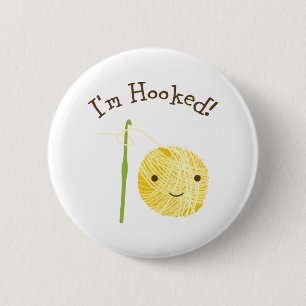 Badge Rond 5 Cm Je suis accro