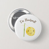Badge Rond 5 Cm Je suis accro (Devant & derrière)