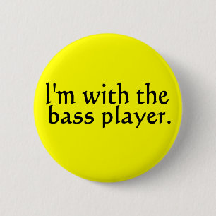 Badge Rond 5 Cm Je suis avec le cadeau de groupe de musique de
