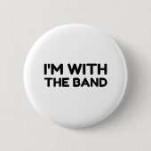 Badge Rond 5 Cm Je suis avec le groupe (Devant)