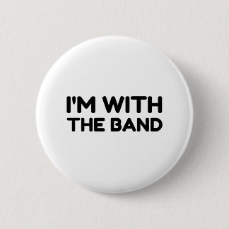 Badge Rond 5 Cm Je suis avec le groupe