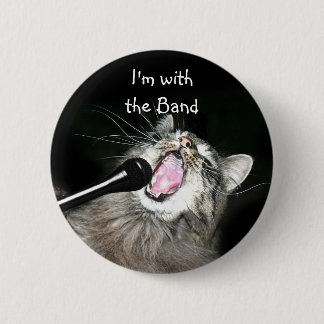Badge Rond 5 Cm Je suis avec le groupe