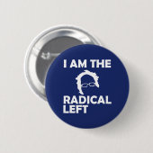 Badge Rond 5 Cm Je suis Bernie gauche radical 2020 (Devant & derrière)