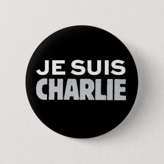 Badge Rond 5 Cm Je Suis Charlie