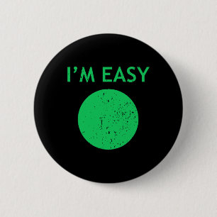 Badge Rond 5 Cm Je suis facile trucs de ski cool pour hommes drôle